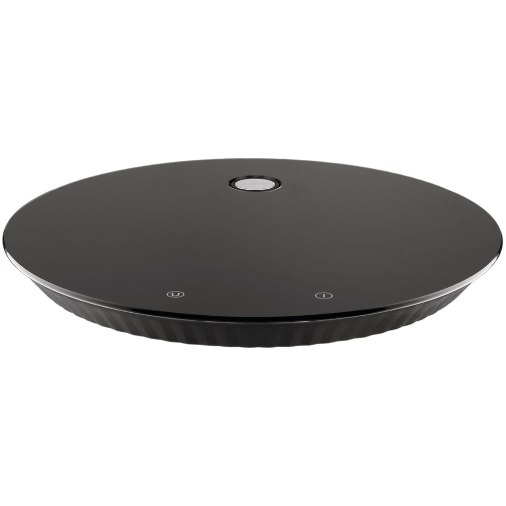 Digitale keukenweegschaal PLISSÉ 27 cm, zwart, kunststof, Alessi