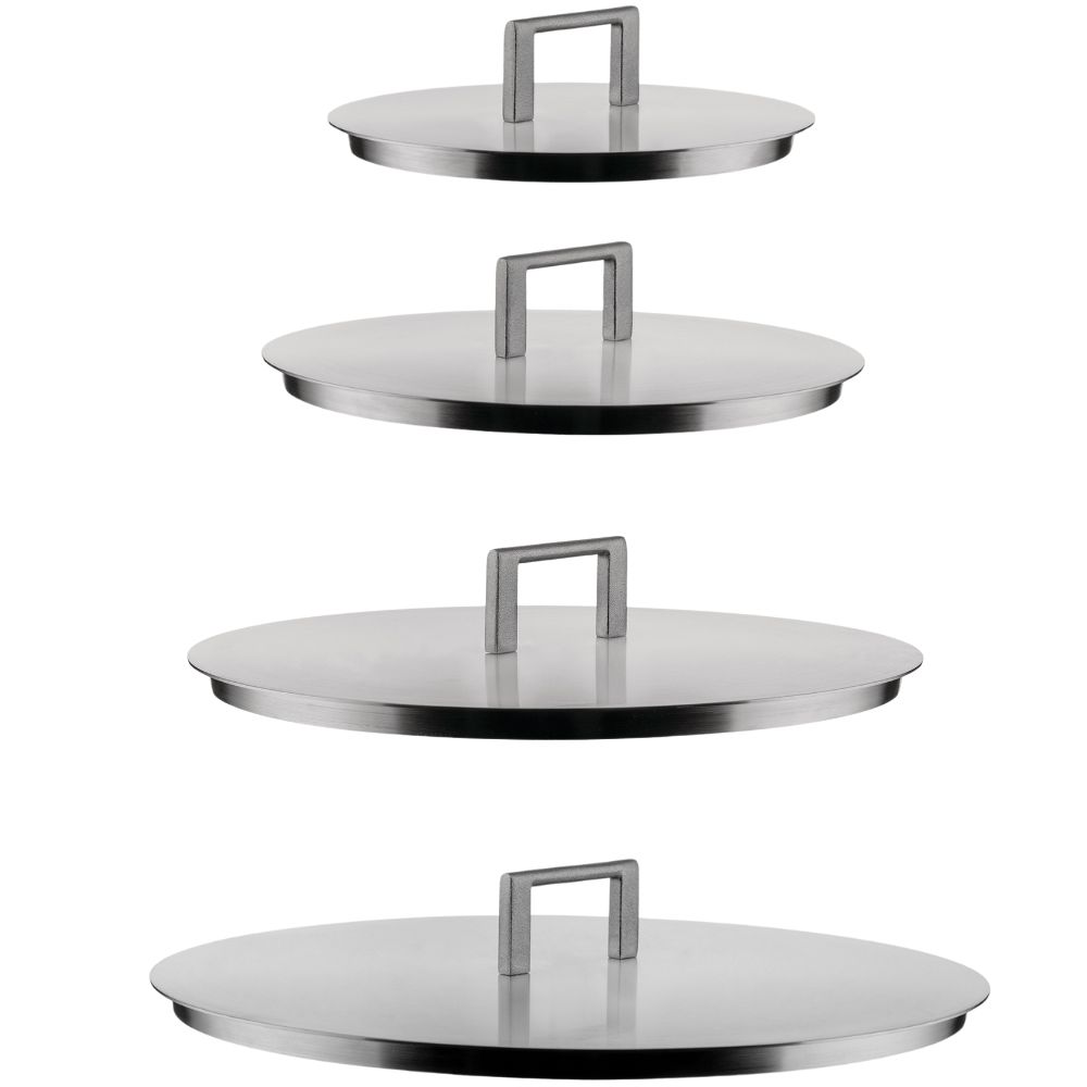 Deksel CONVIVIO 24 cm, roestvrij staal, Alessi