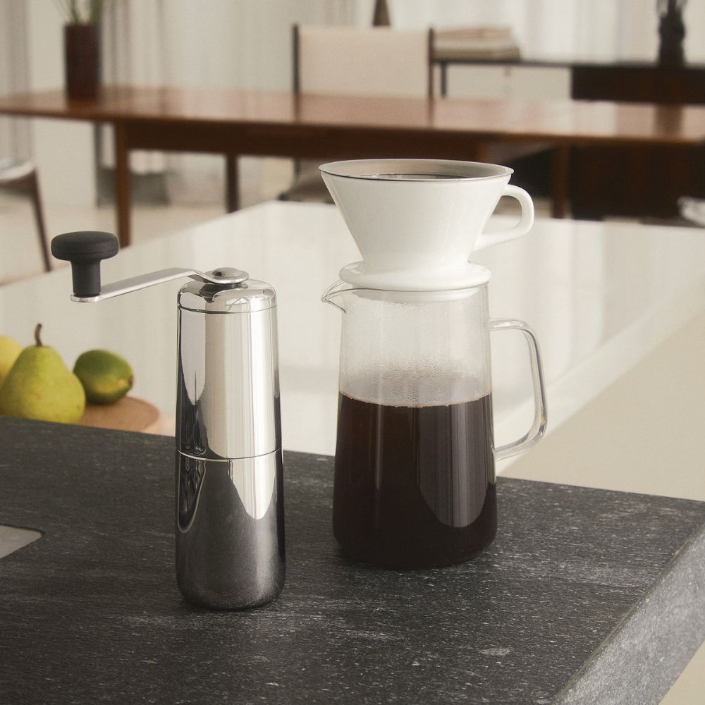 Koffiemolen SLOW COFFEE 21 cm, roestvrij staal, Alessi