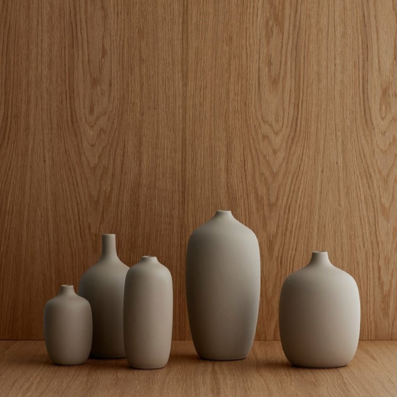 Vaas CEOLA beige, 21 cm, Blomus