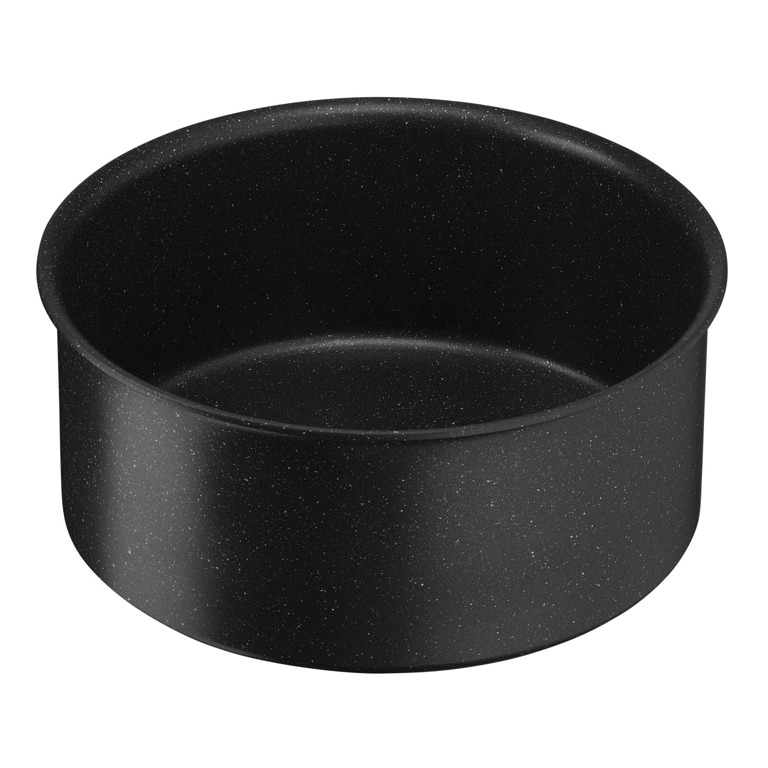 Pannenset INGENIO BLACK STONE L3998702, 7-delig, zwart, aluminium, Tefal