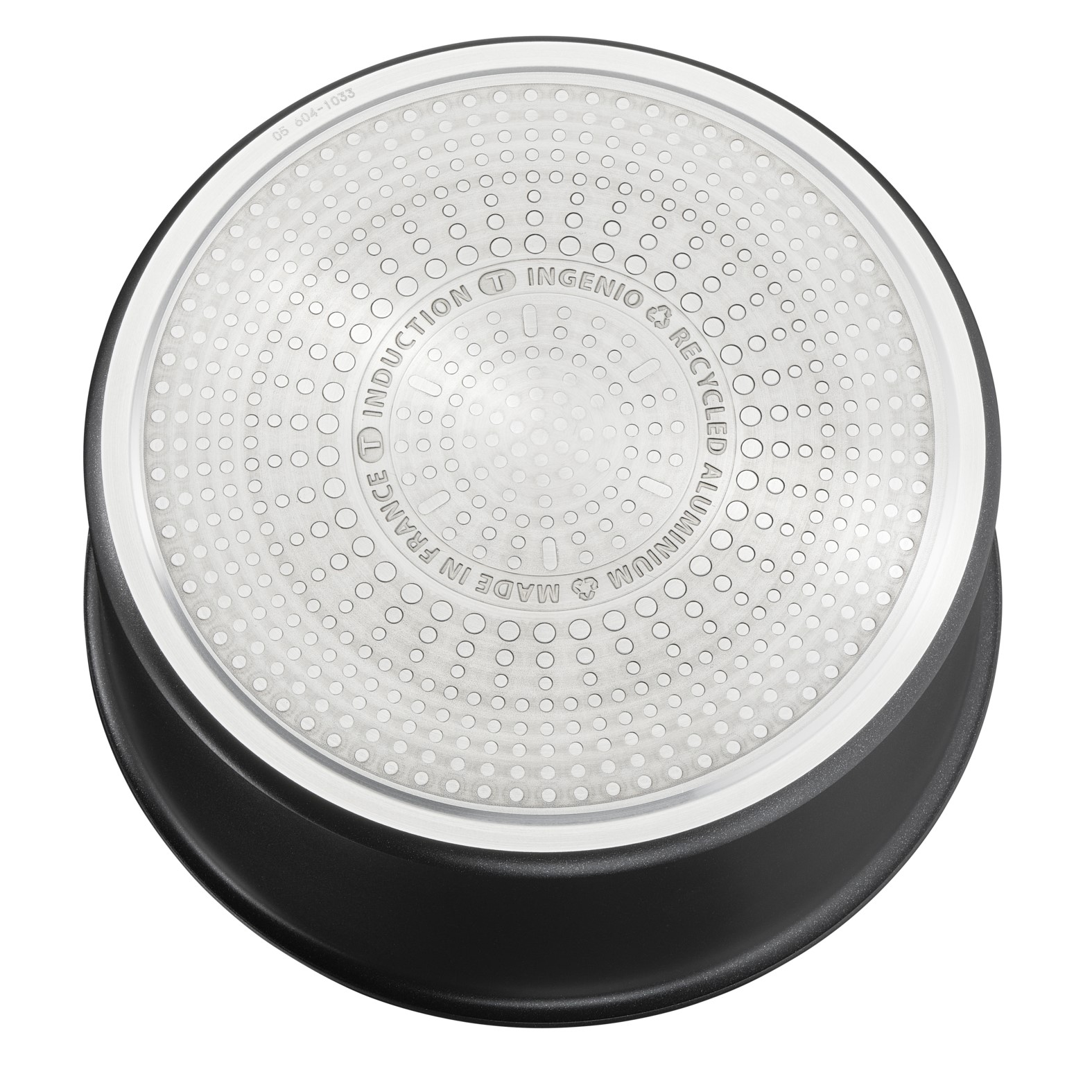 Pannenset INGENIO ECO RESIST L3979202, 4-delig, zwart, aluminium, Tefal
