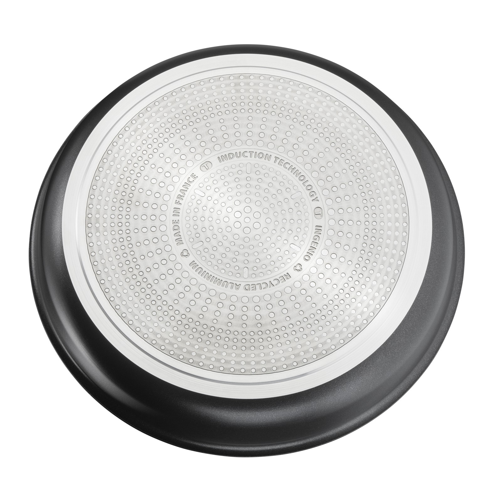 Pannenset INGENIO ECO RESIST L3979102, 3-delig, zwart, aluminium, Tefal