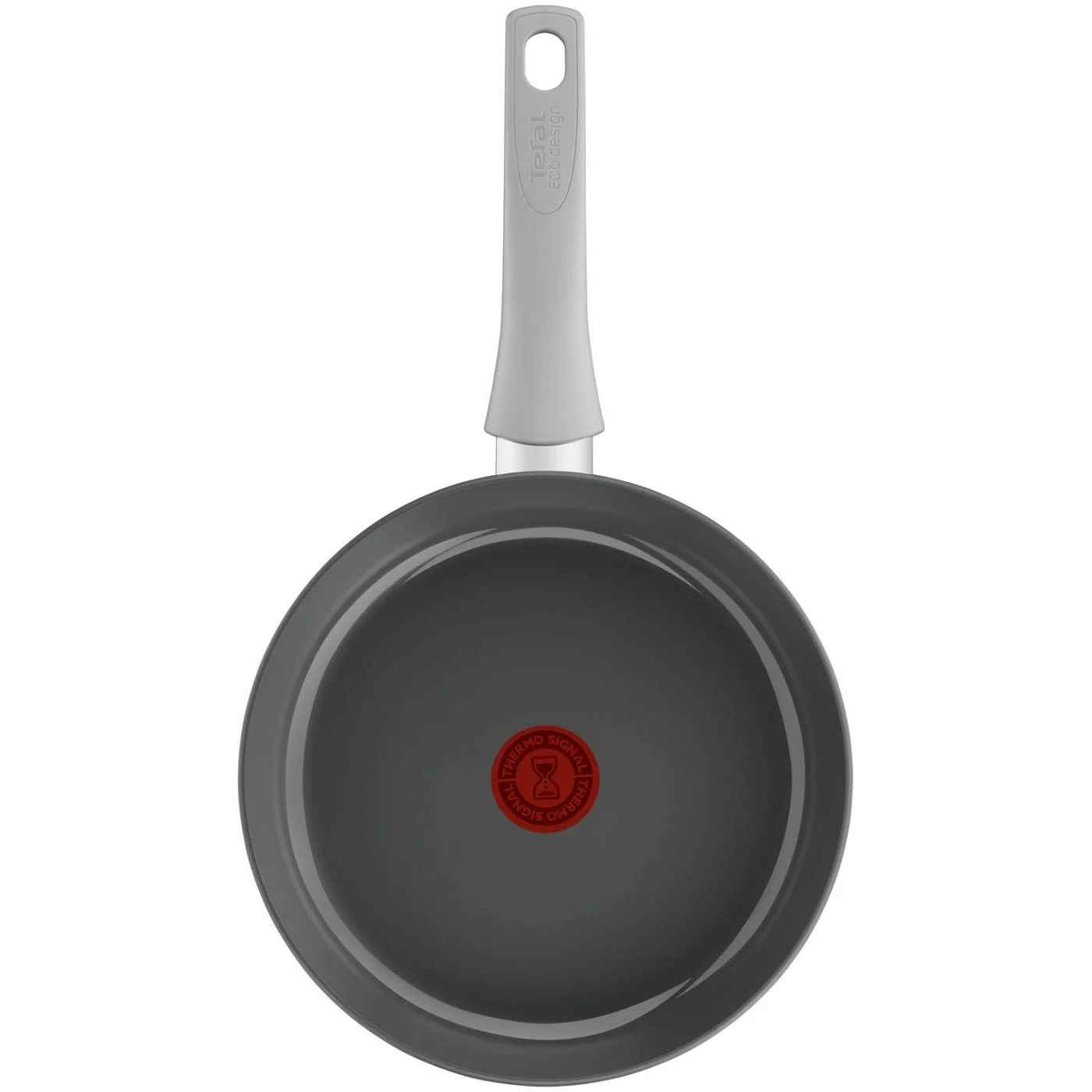 Koekenpannenset RENEW ON C4279132, set van 3, grijs, aluminium, Tefal