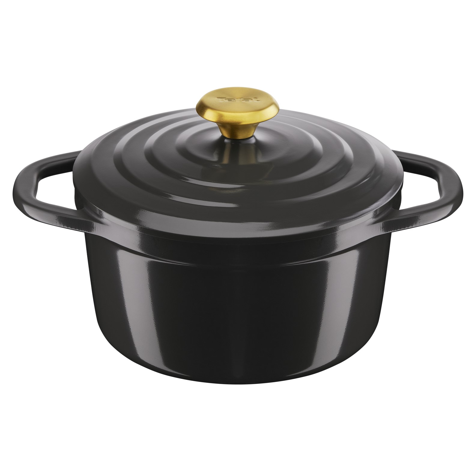 Braadpan AIR E2554455 20 cm, 3,1 l, zwart, aluminium, Tefal