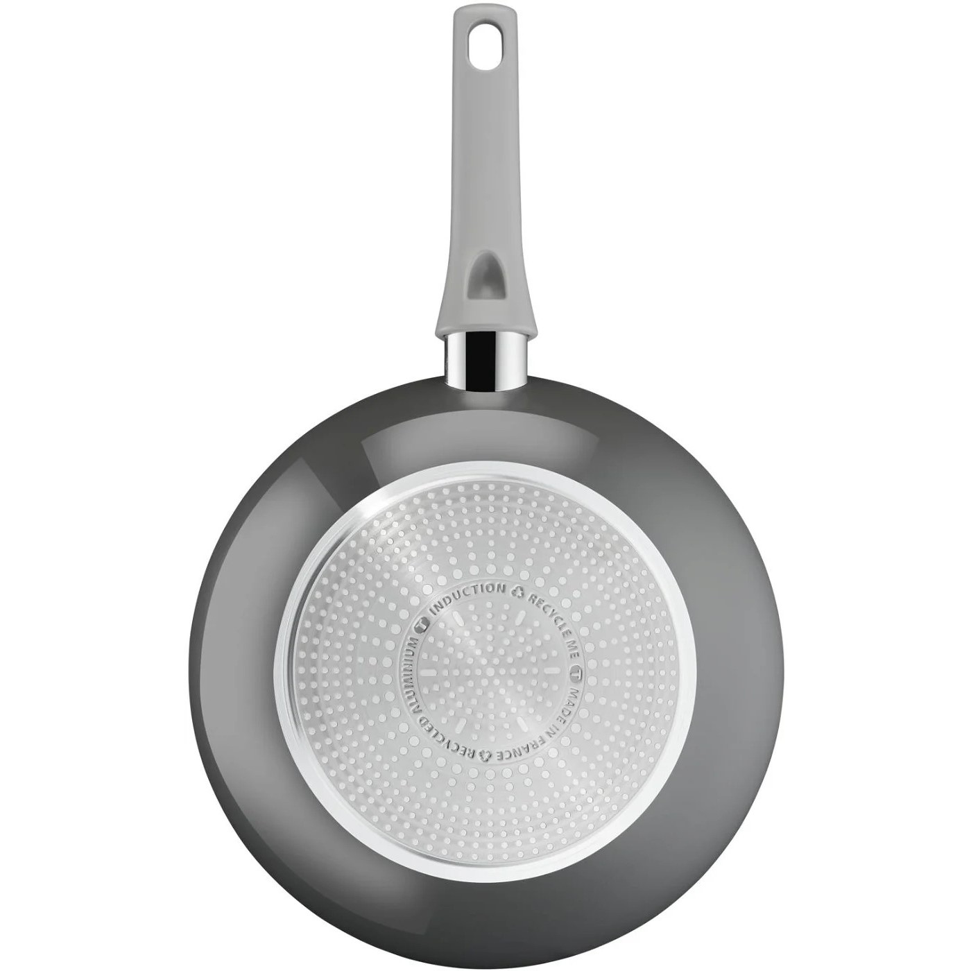 Wok RENEW ON C4271932 28 cm, grijs, aluminium, Tefal