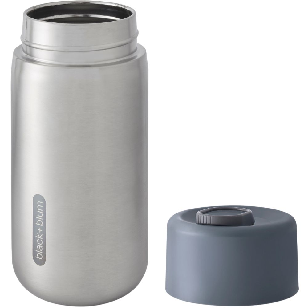 Reisbeker 340 ml, grijs, roestvrij staal, Black+Blum