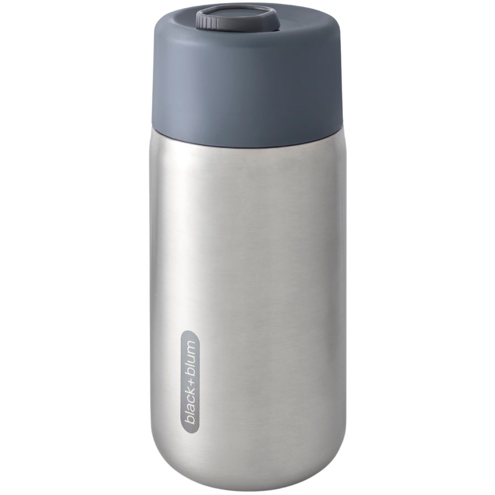 Reisbeker 340 ml, grijs, roestvrij staal, Black+Blum