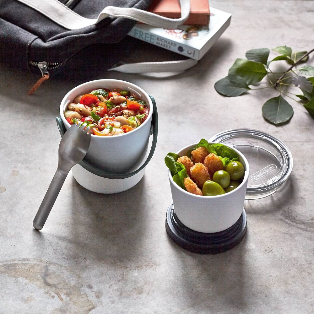 Lunchtrommel LUNCH POT 900 ml, olijf, kunststof, Black+Blum