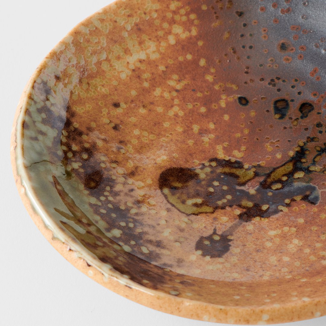 208678 1 podsalek wabi sabi 13 cm hneda keramika mij