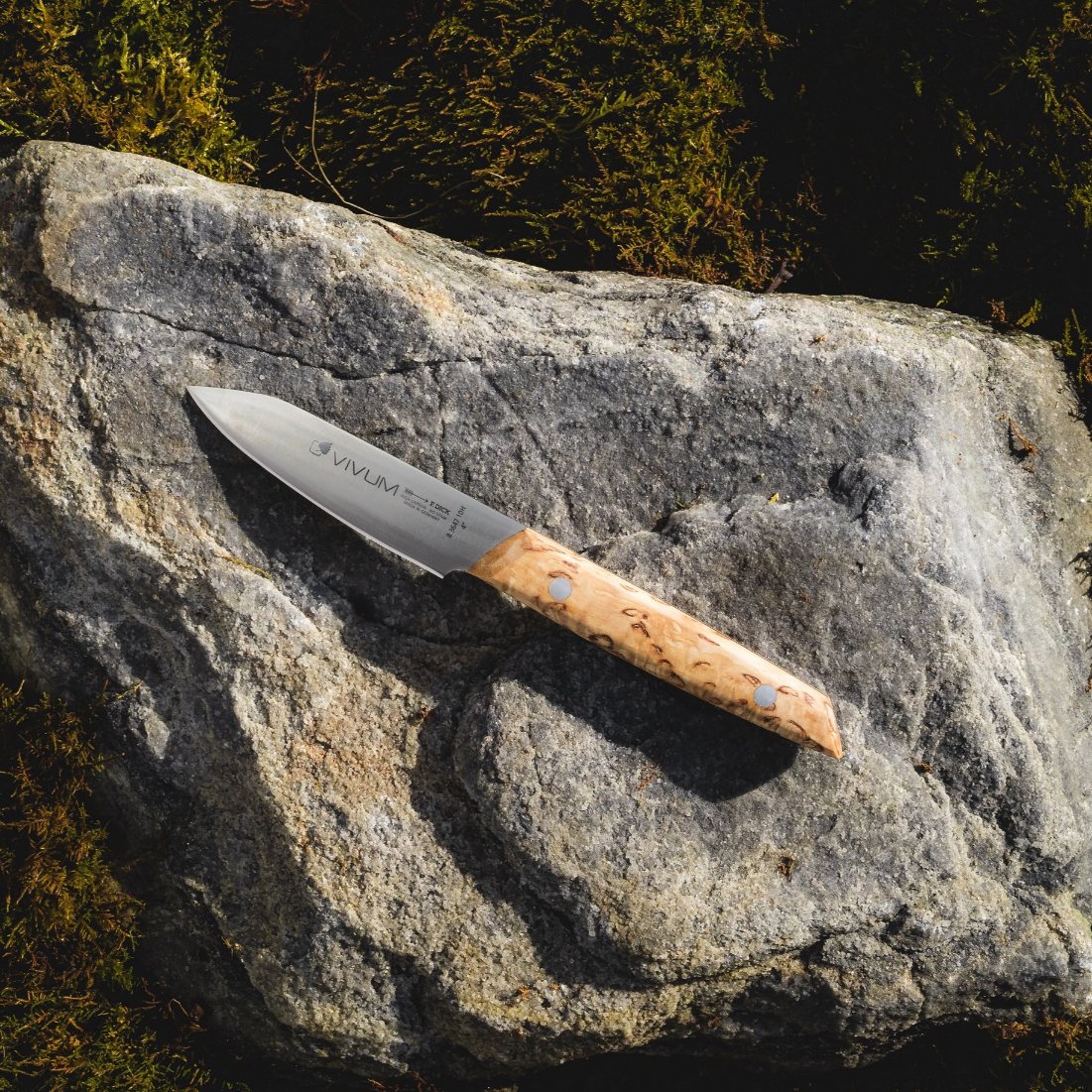 Keukenmes VIVUM 10 cm, staal, bruin, F.DICK