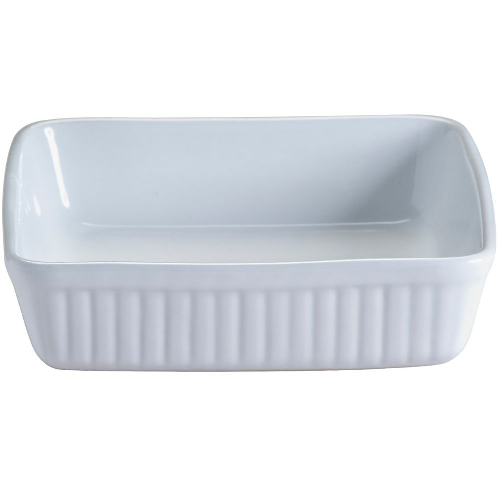 Ovenschaal CLASSIC 24 cm, vierkant, wit, keramiek, Mason Cash