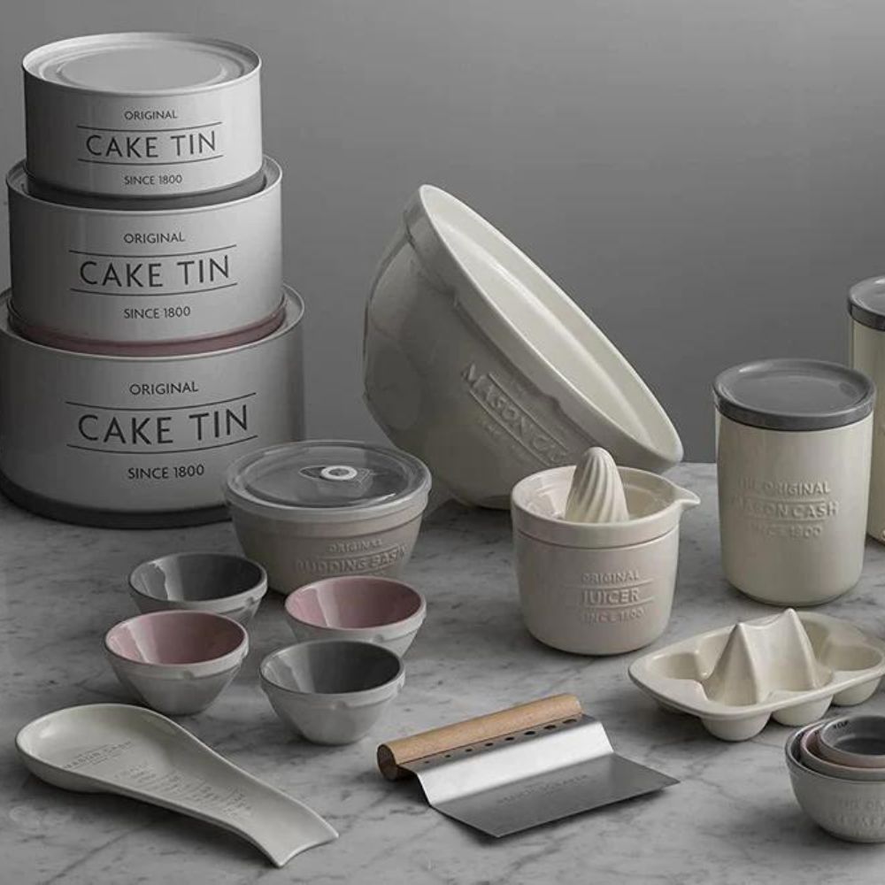 Keukenlepelsteun INNOVATIVE KITCHEN 25 cm, crème, keramiek, Mason Cash