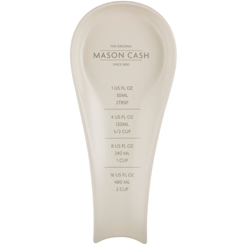 Keukenlepelsteun INNOVATIVE KITCHEN 25 cm, crème, keramiek, Mason Cash