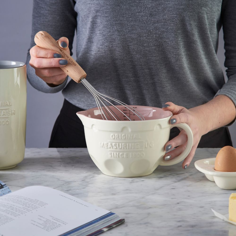 Maatbeker INNOVATIVE KITCHEN 1 l, crème, keramiek, Mason Cash