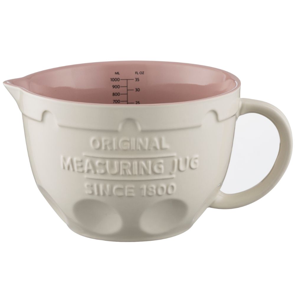Maatbeker INNOVATIVE KITCHEN 1 l, crème, keramiek, Mason Cash