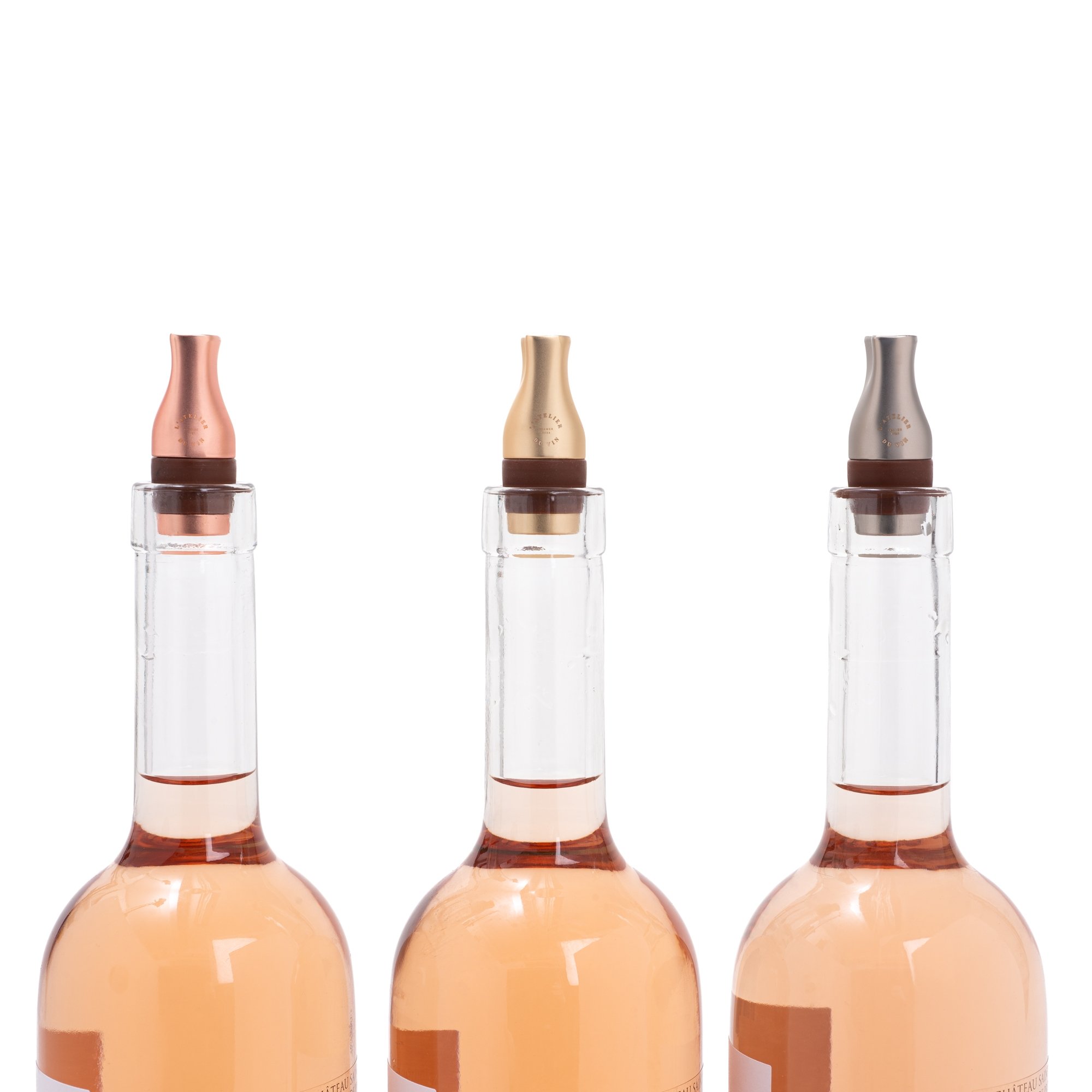 Wijnstopper LE TRIO, set van 3 stuks, L