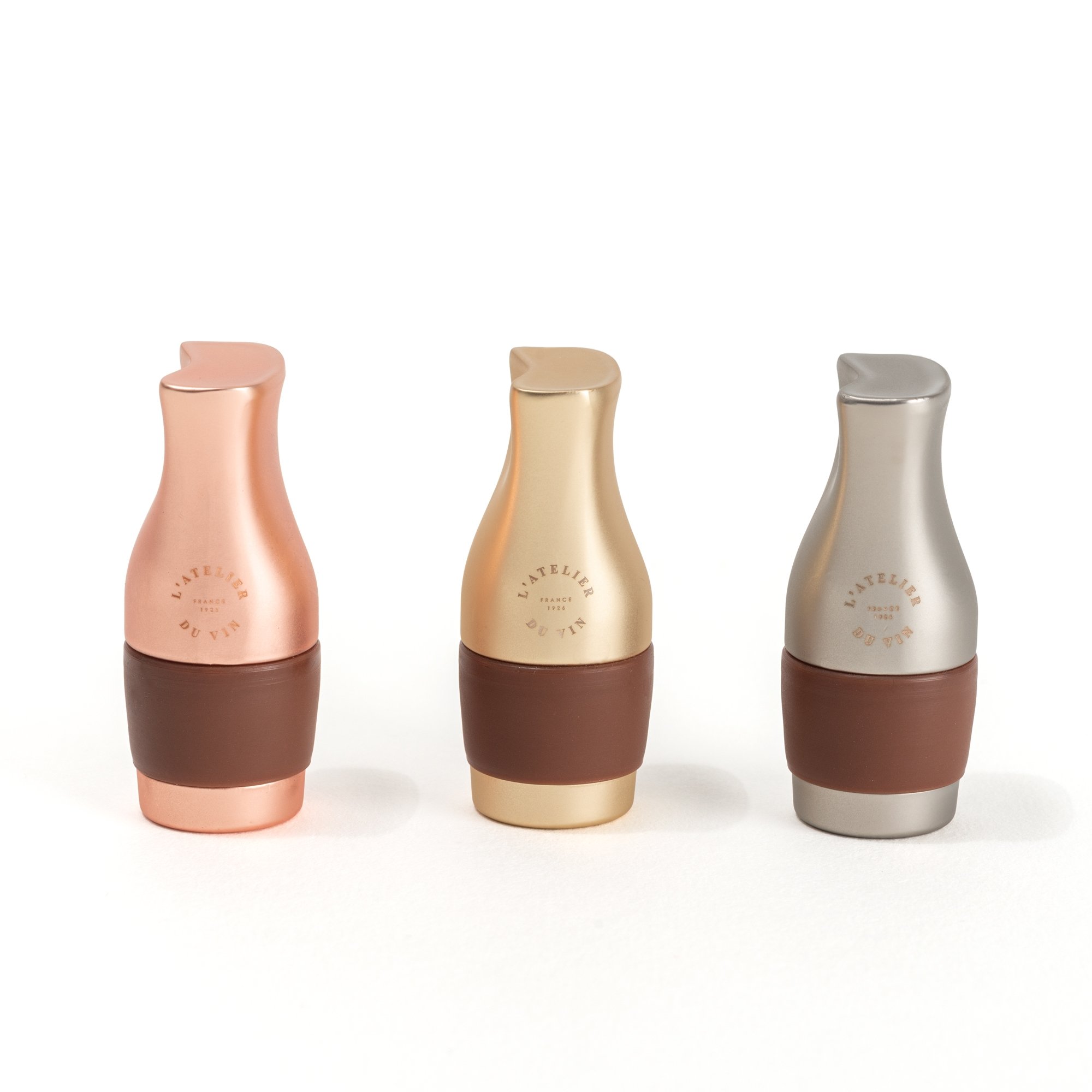 Wijnstopper LE TRIO, set van 3 stuks, L