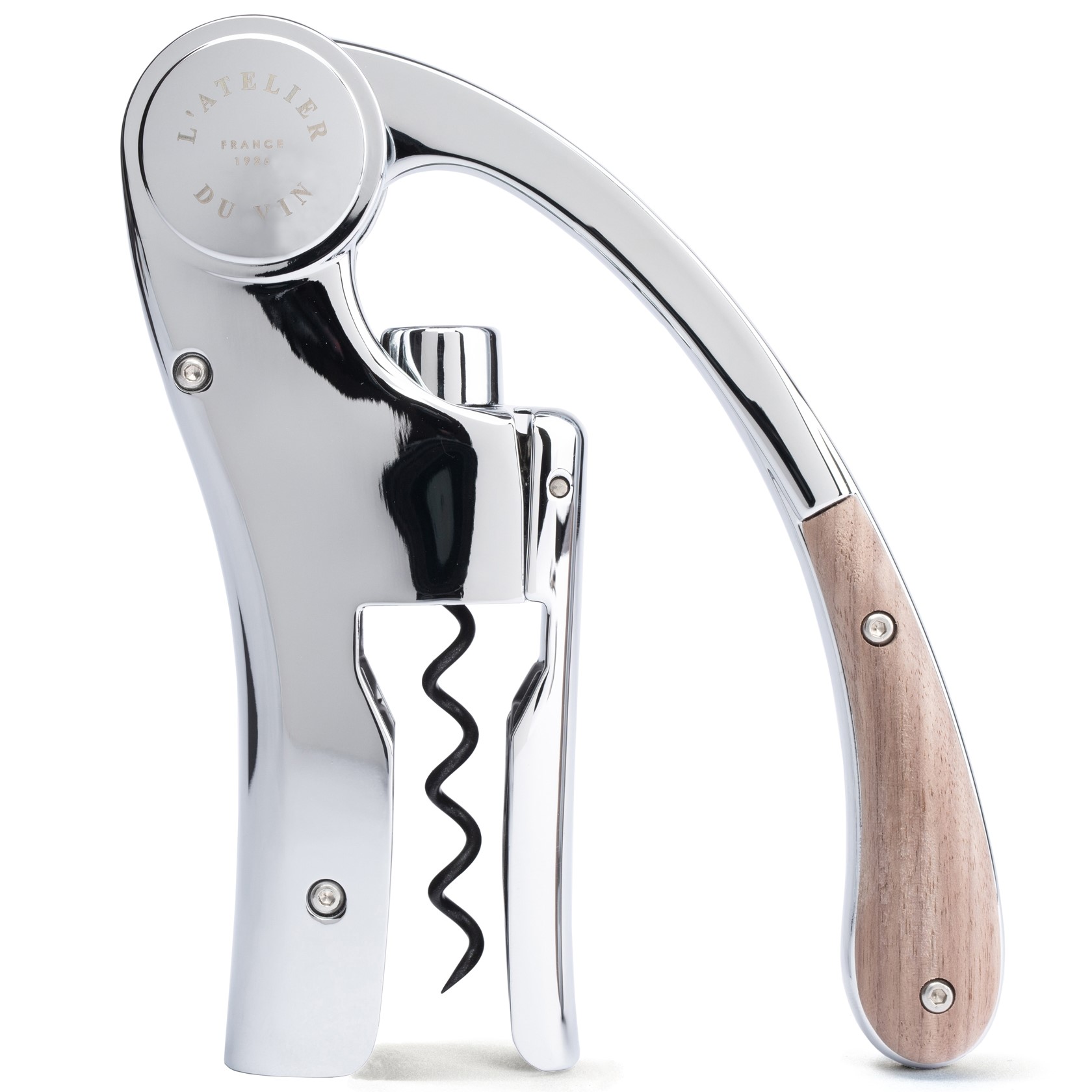 Hefboomkurkentrekker OENO MOTION, chroom, L