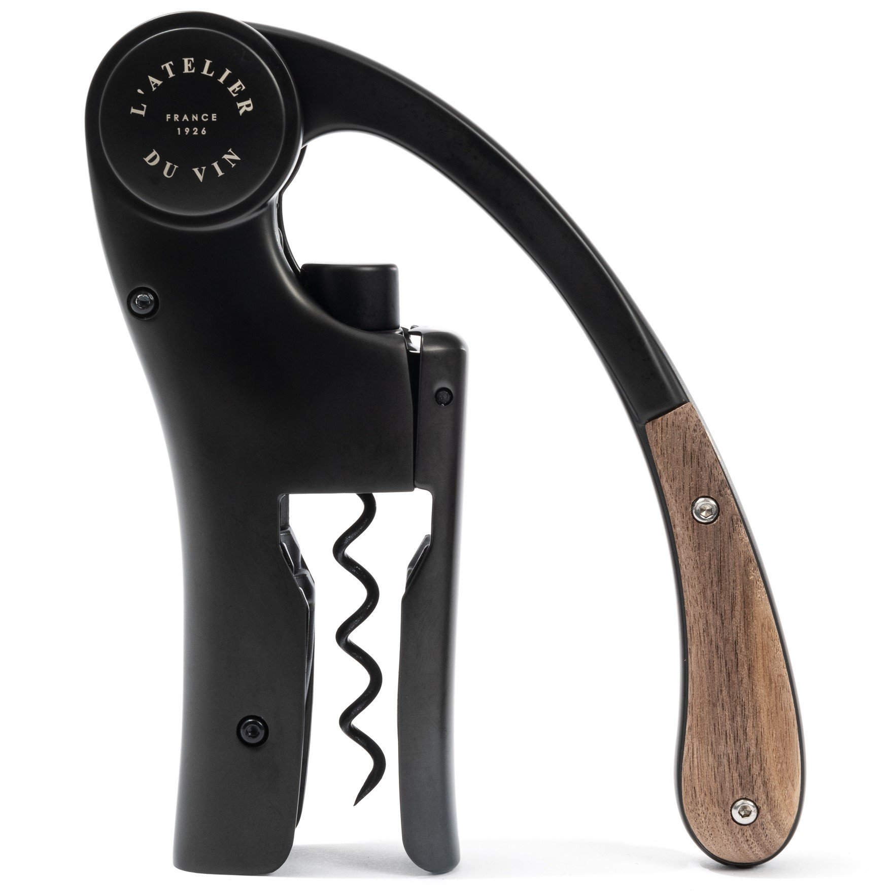 Hefboomkurkentrekker OENO MOTION, zwart, L