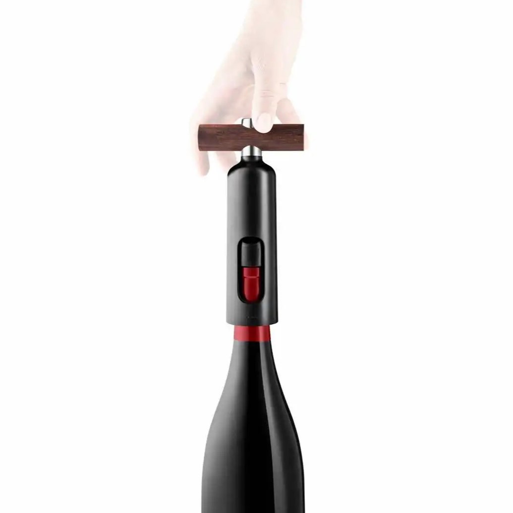 Kurkentrekker LIQUID LOUNGE 16 cm, zwart, kunststof, Eva Solo