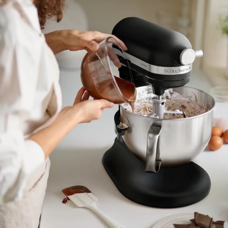 Keukenmachine ARTISAN 5KSM60SPX 5,6 l, matzwart, KitchenAid