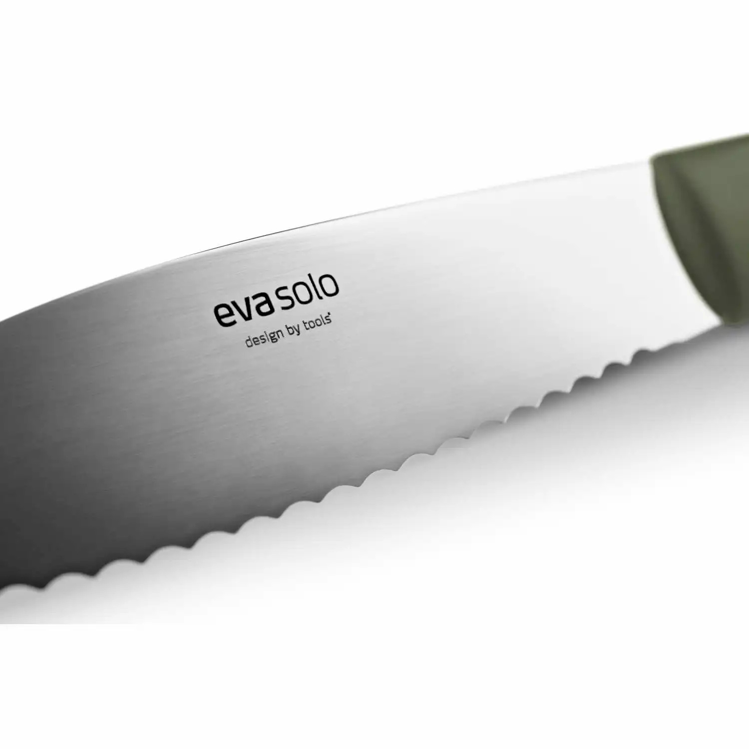 Botermes GREEN TOOLS 21 cm, groen, roestvrij staal, Eva Solo