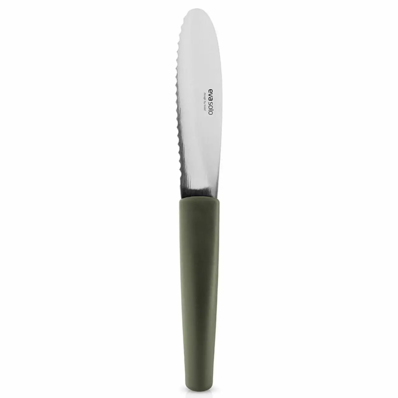 Botermes GREEN TOOLS 21 cm, groen, roestvrij staal, Eva Solo