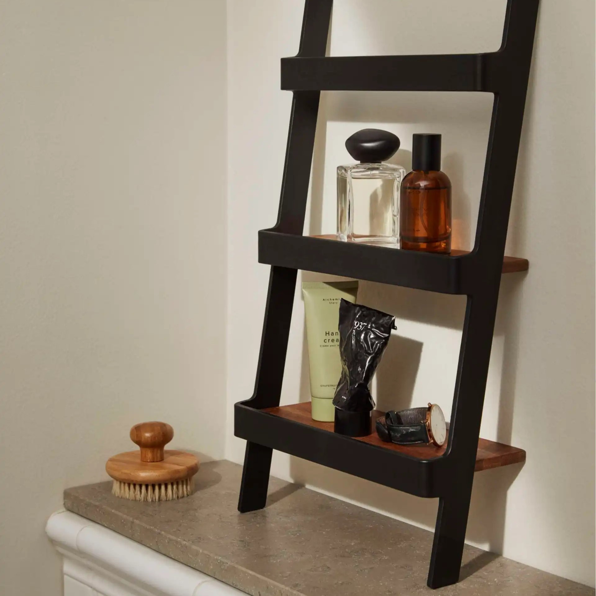 Keuken-organizer NORDIC KITCHEN 28 x 50 cm, zwart, kunststof/bamboe, Eva Solo