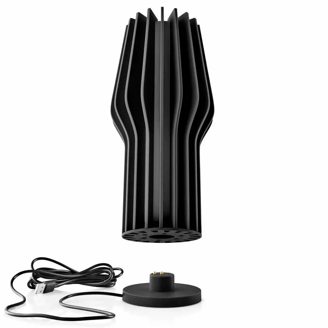 Draagbare tafellamp RADIANT 25 cm, LED, parelbeige, kunststof, Eva Solo