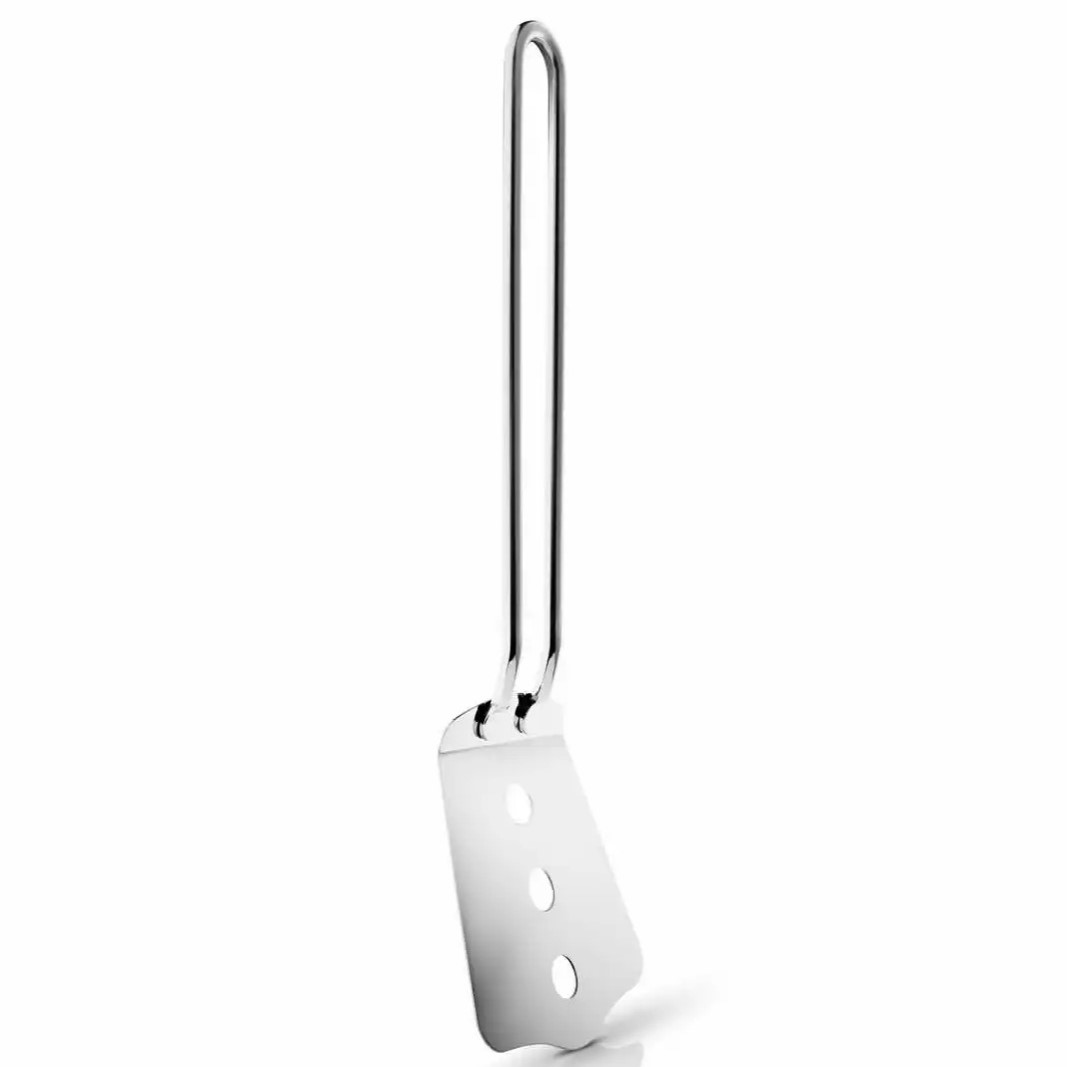 Bakspaan SHORT 24 cm, zilver, roestvrij staal, Eva Solo