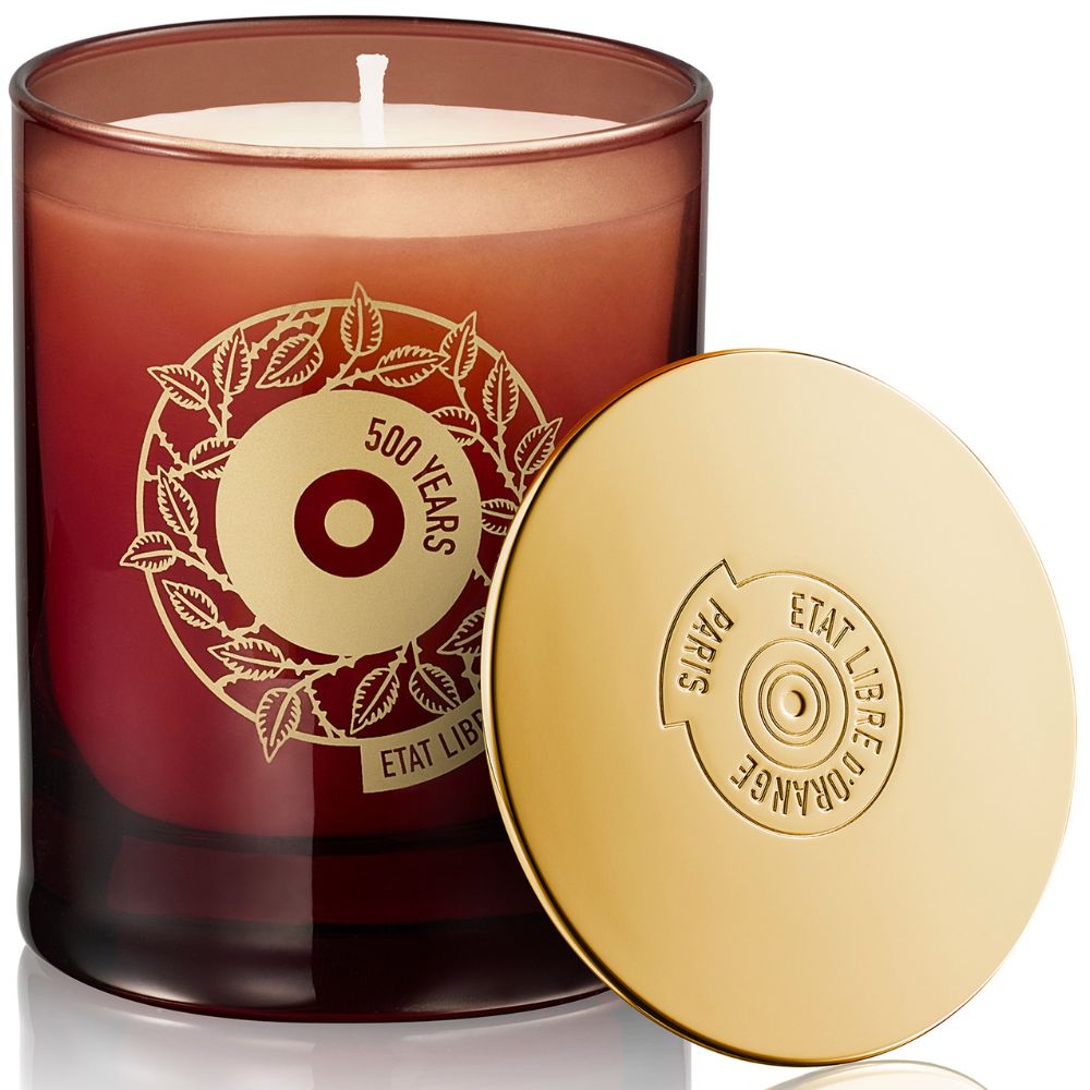 Geurkaars 500 YEARS 230 g, Etat Libre d