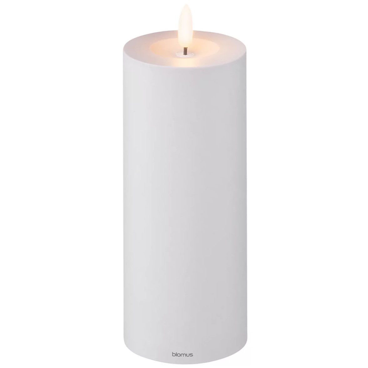 Bureaulamp NOCA 25 cm, LED, lichtgrijs, kunststof, Blomus