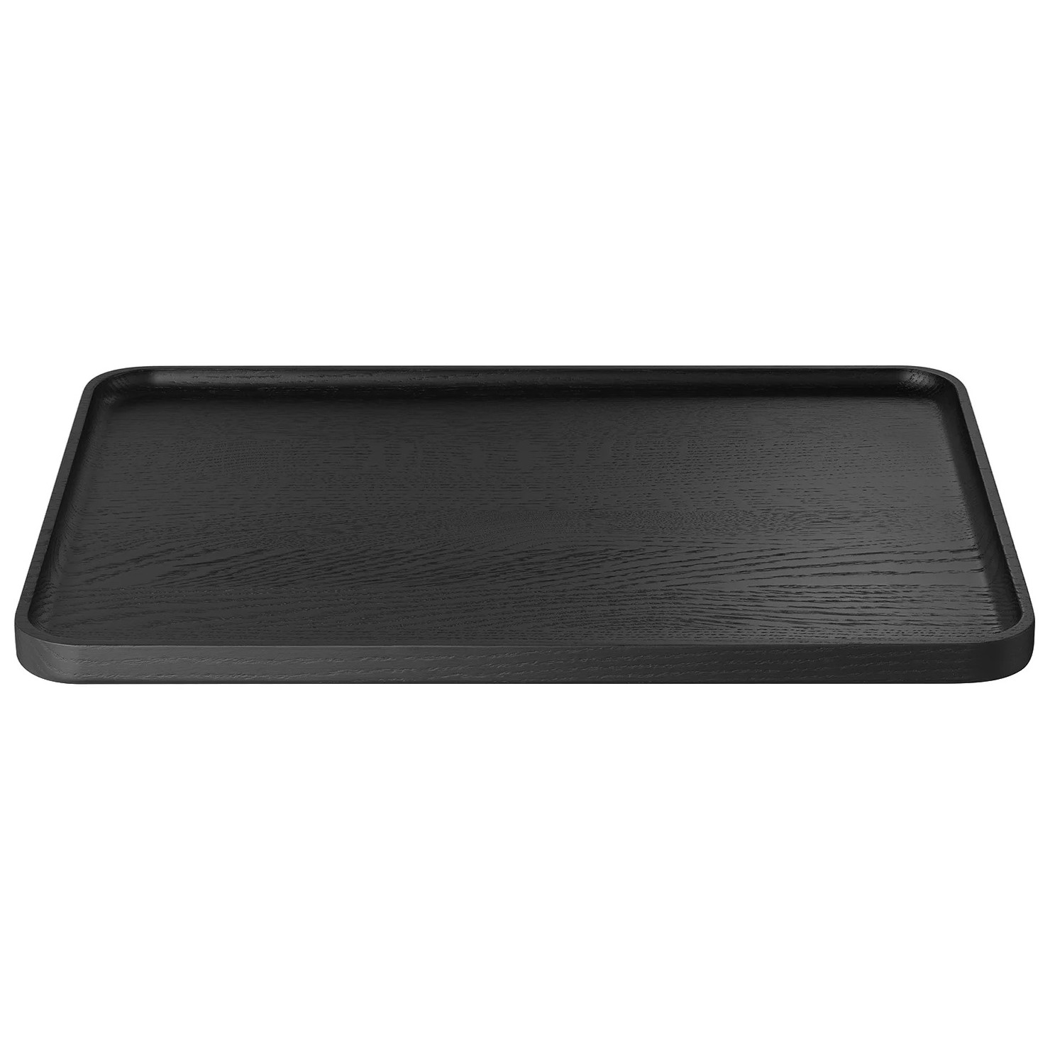 Dienblad OKU 40 x 30 cm, zwart, hout, Blomus