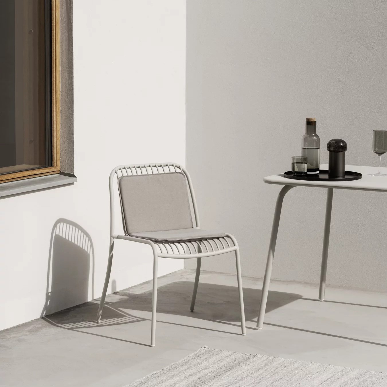 Waterkaraf 1 l, rook, glas, Blomus