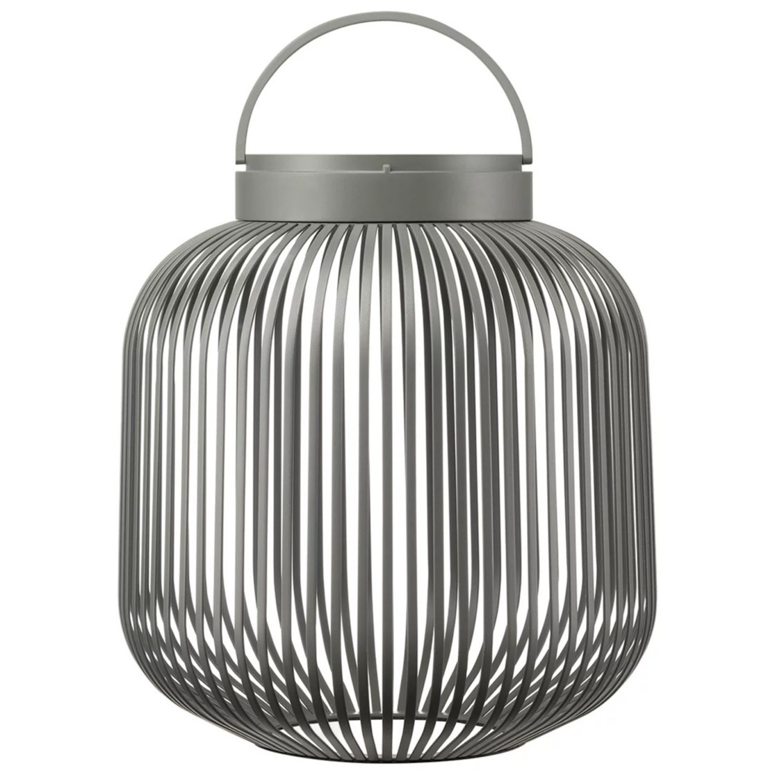Draagbare tafellamp LITO M 30,5 cm, LED, granietgrijs, staal, Blomus