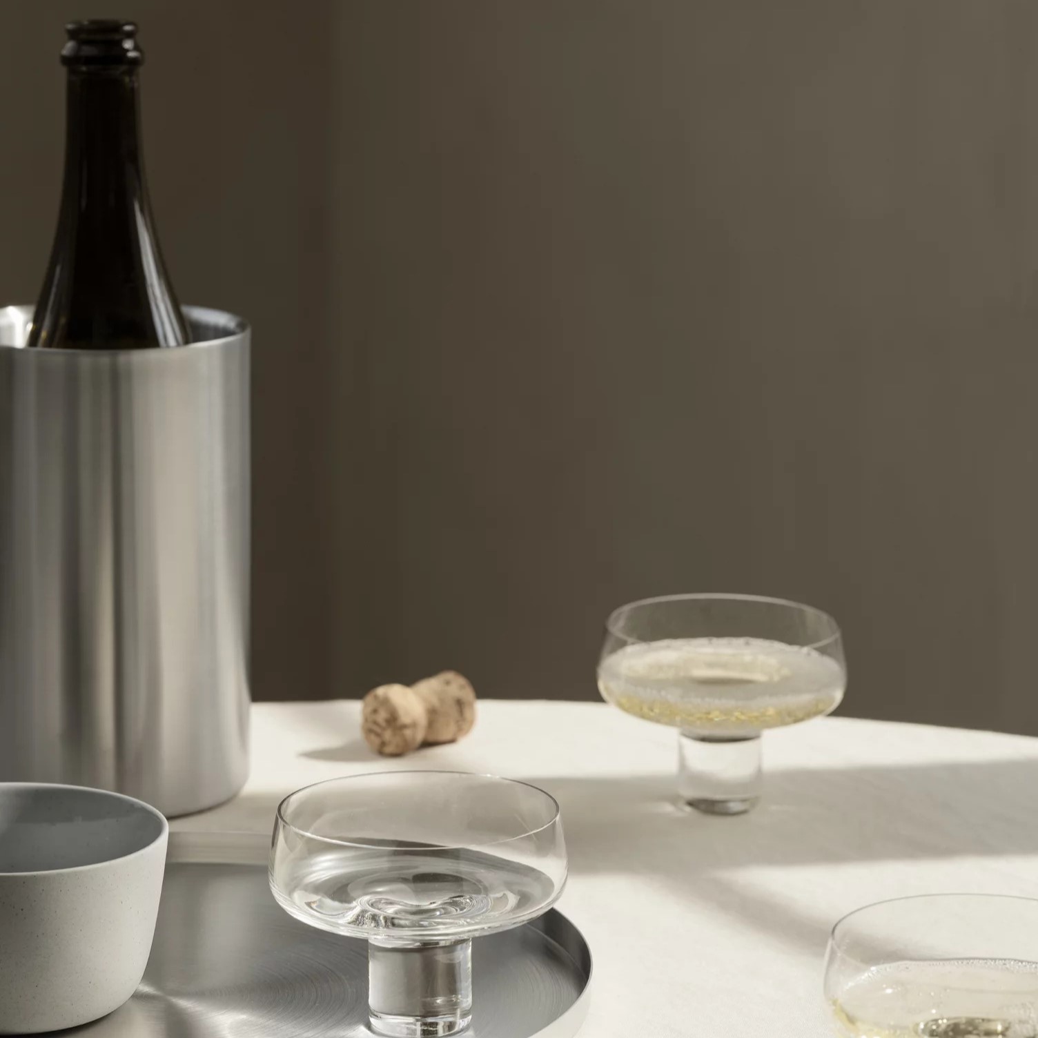 Champagneglas KOYOI 100 ml, helder, glas, Blomus
