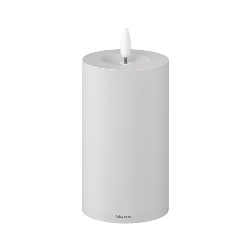 Bureaulamp NOCA 12,5 cm, LED, lichtgrijs, kunststof, Blomus