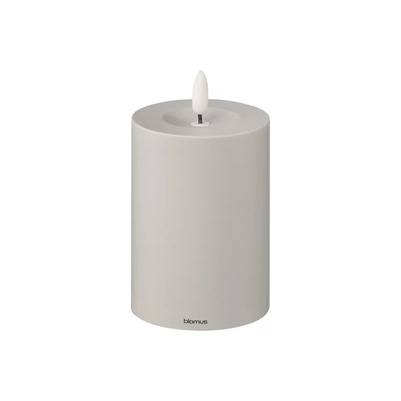 Bureaulamp NOCA 10 cm, LED, donkergrijs, kunststof, Blomus