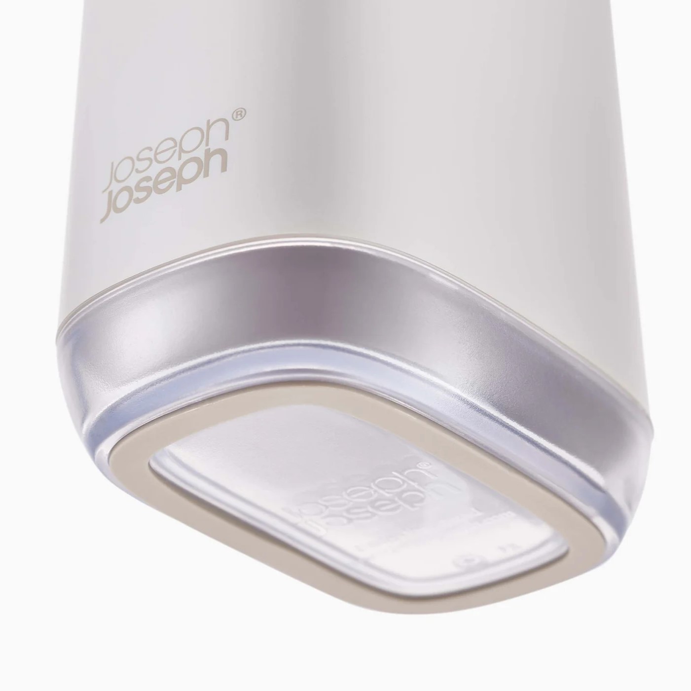 Zeepdispenser SLIM 70578 350 ml, ecru, kunststof, Joseph Joseph