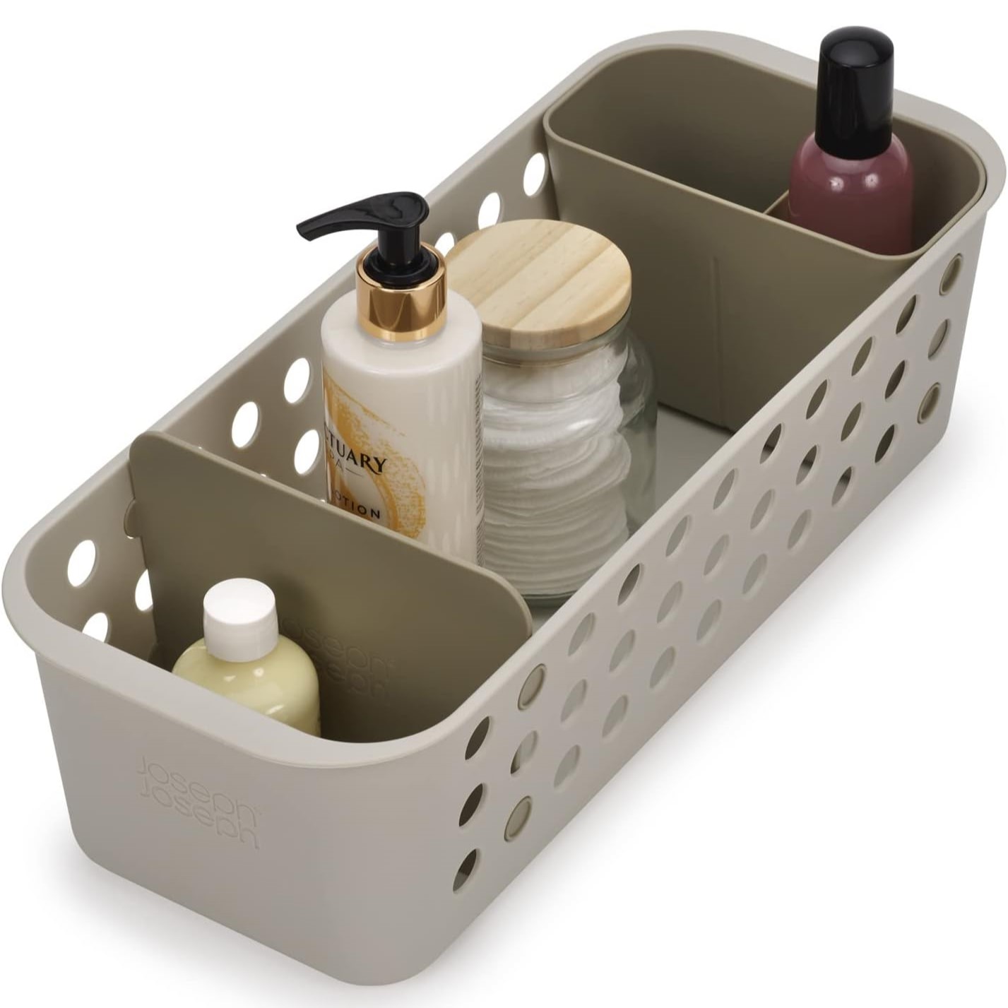 Badkameropberger EASYSTORE 70586 40 cm, ecru, kunststof, Joseph Joseph