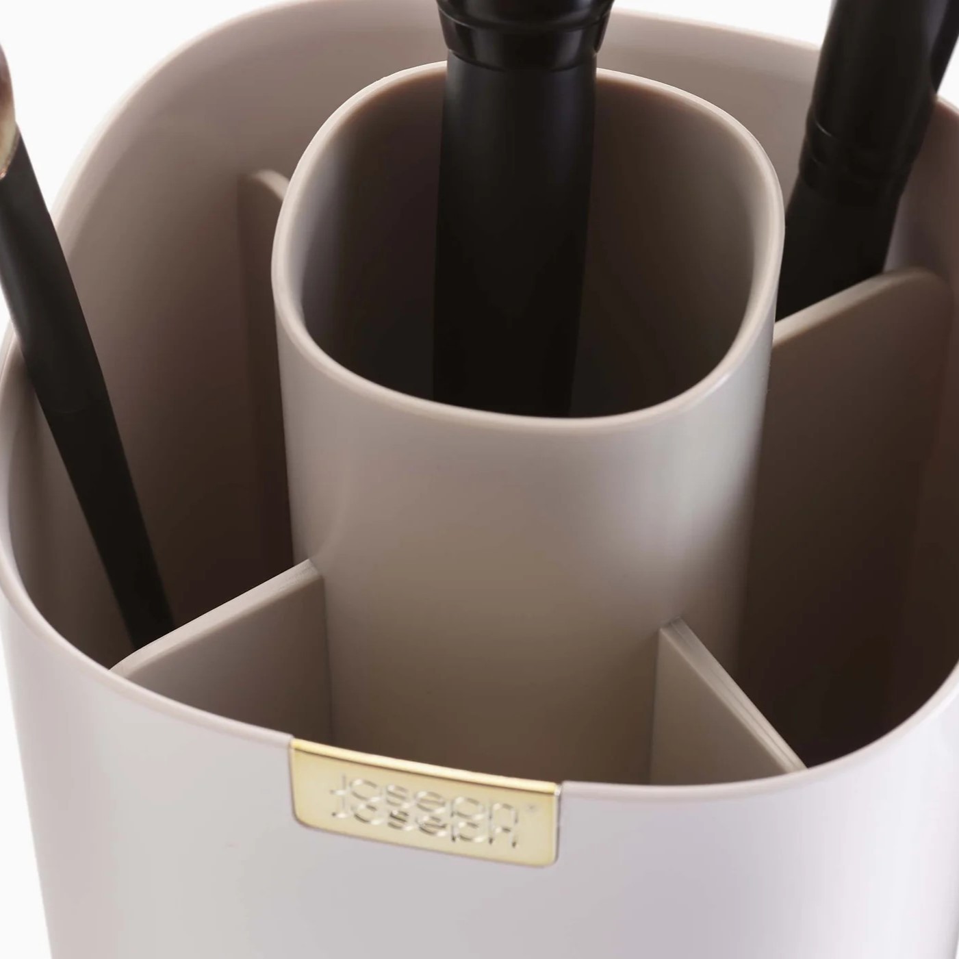 Make-up organizer VIVA 75008 14 cm, crème, kunststof, Joseph Joseph