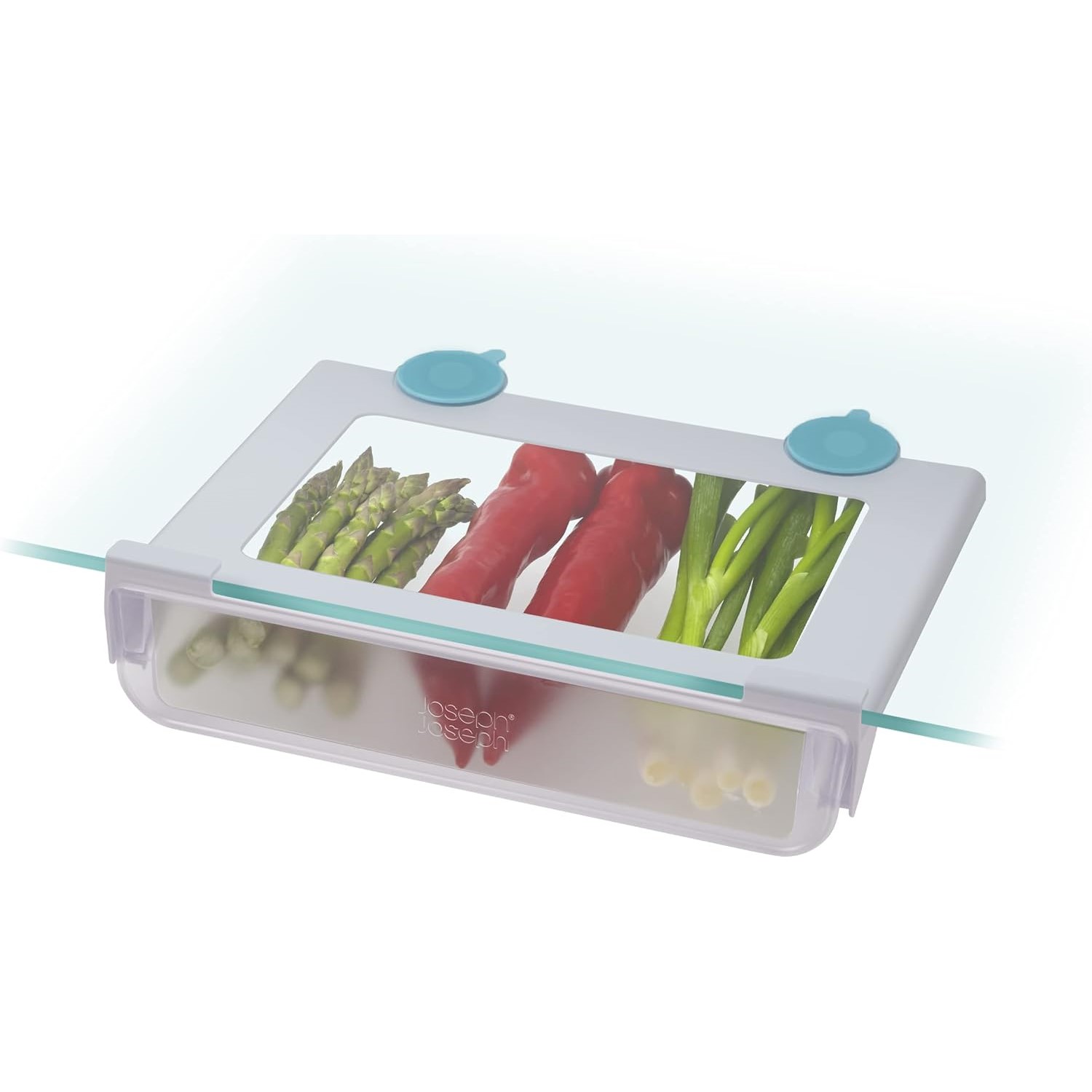 Koelkastorganizer FRIDGESTORE 851664 31 cm, wit, kunststof, Joseph Joseph