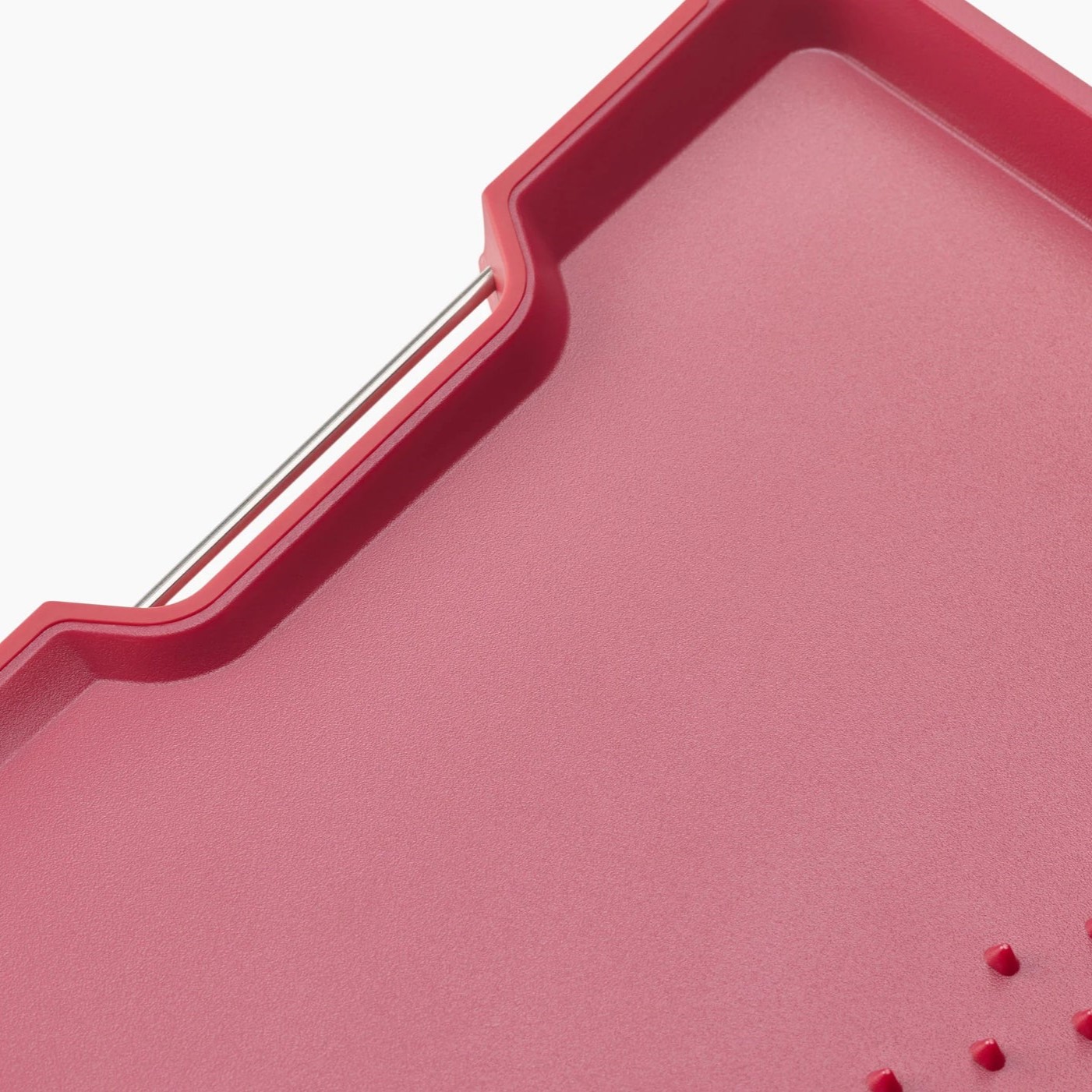 Snijplank CUT&CARVE 60207 41 x 29 cm, rood, kunststof, Joseph Joseph