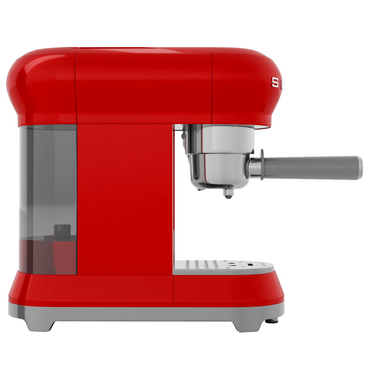 Semi-automatisch koffiezetapparaat ECF01RDEU, rood, Smeg