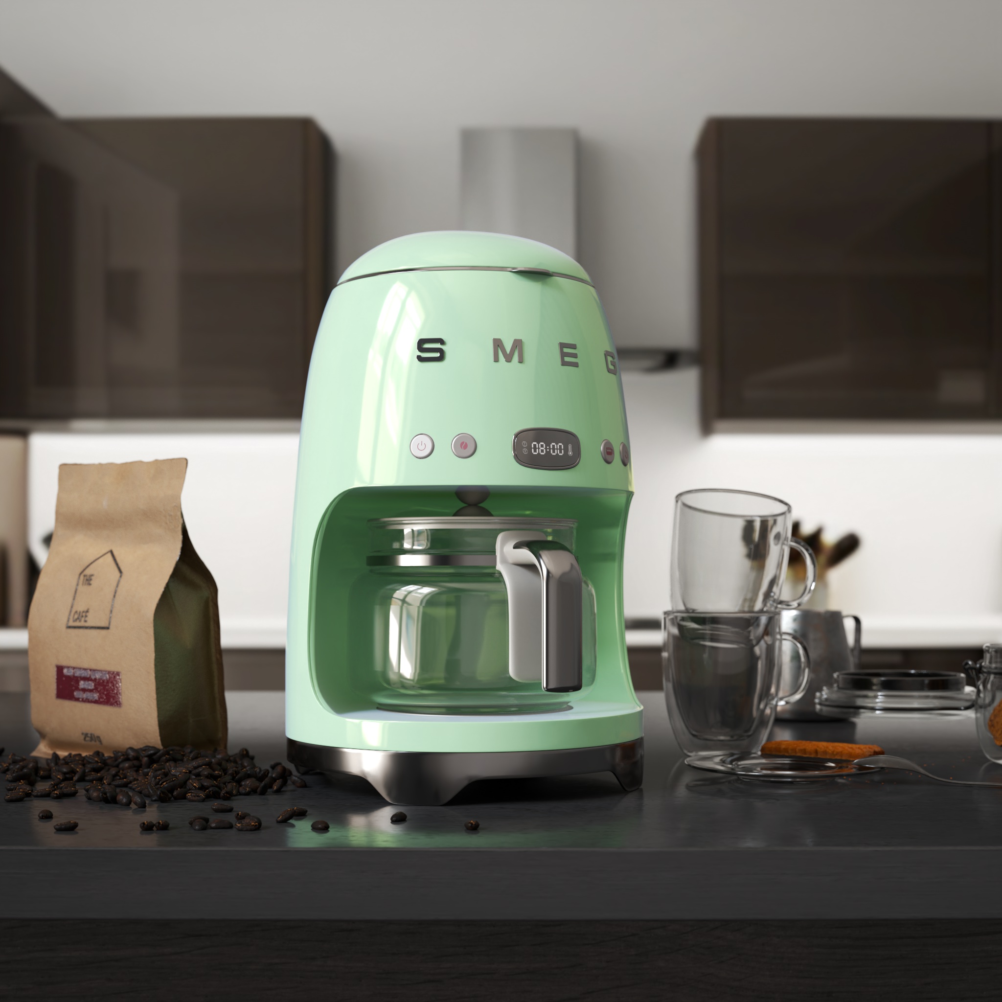 Koffiezetapparaat met druppelsysteem 50