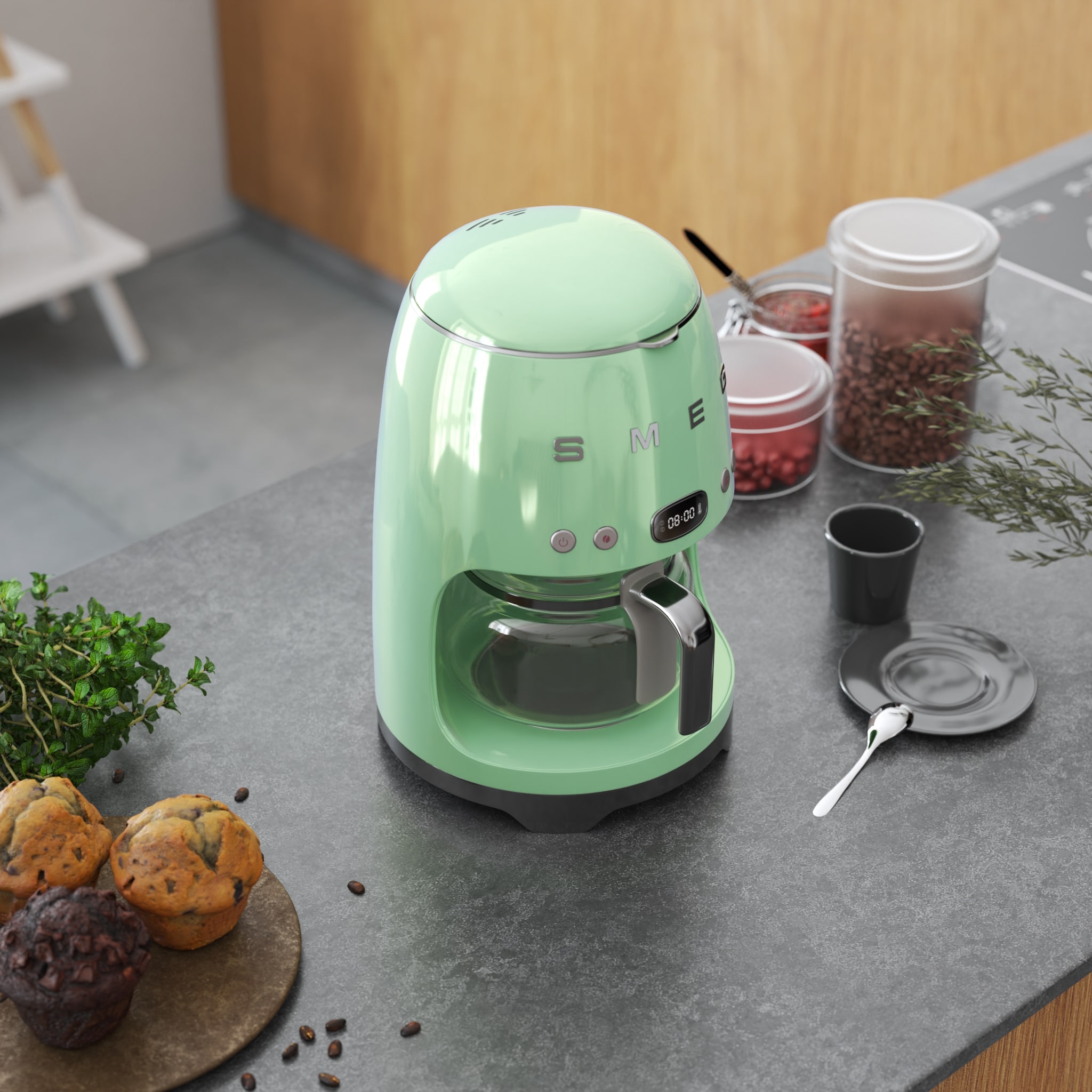 Koffiezetapparaat met druppelsysteem 50
