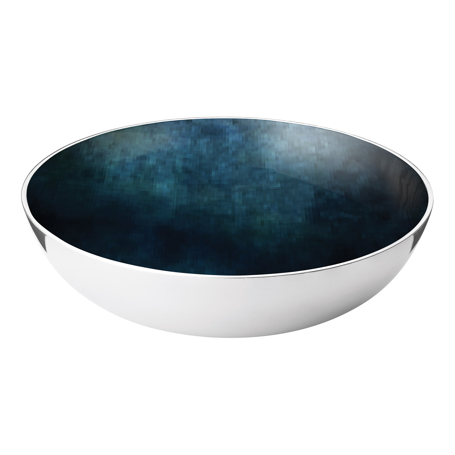 Serveerschaal STOCKHOLM HORIZON 40 cm, zilver, aluminium, Stelton