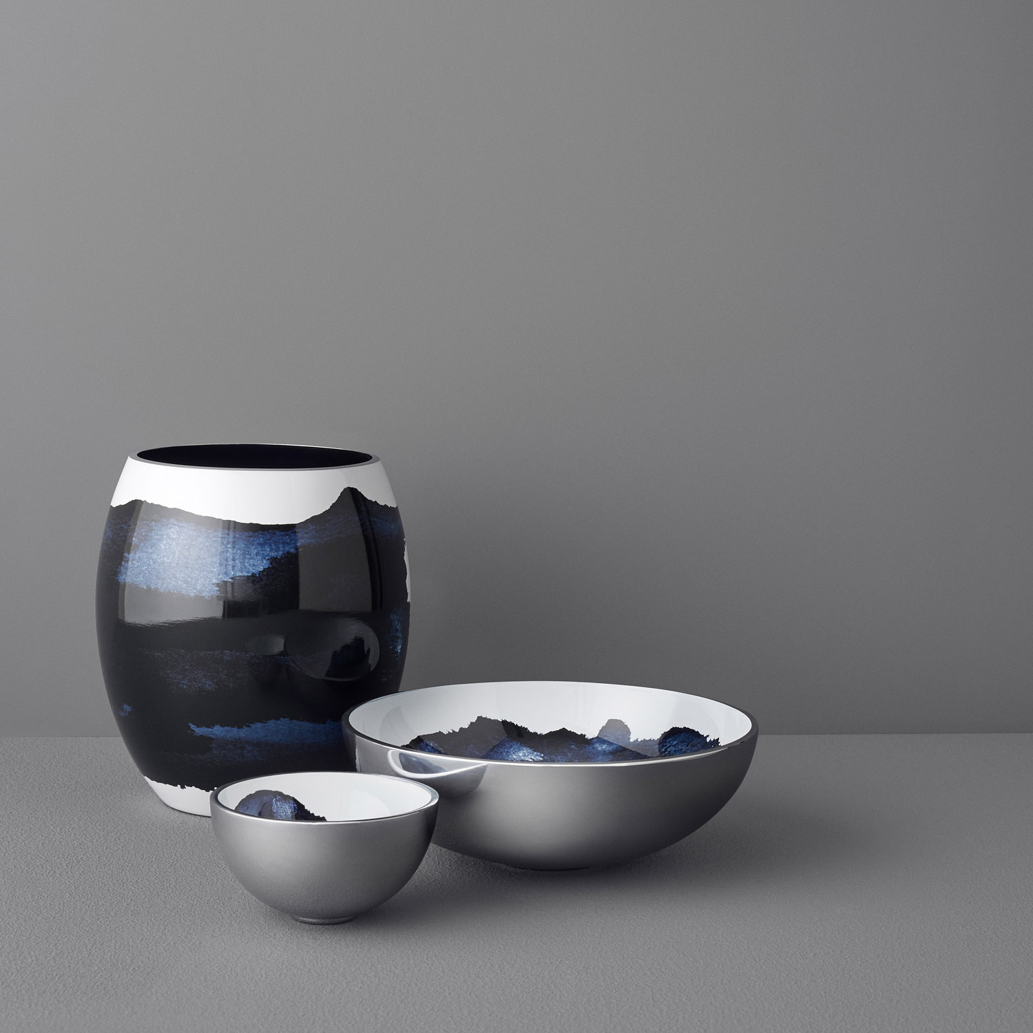 Eetkom STOCKHOLM AQUATIC 10 cm, zilver, aluminium, Stelton