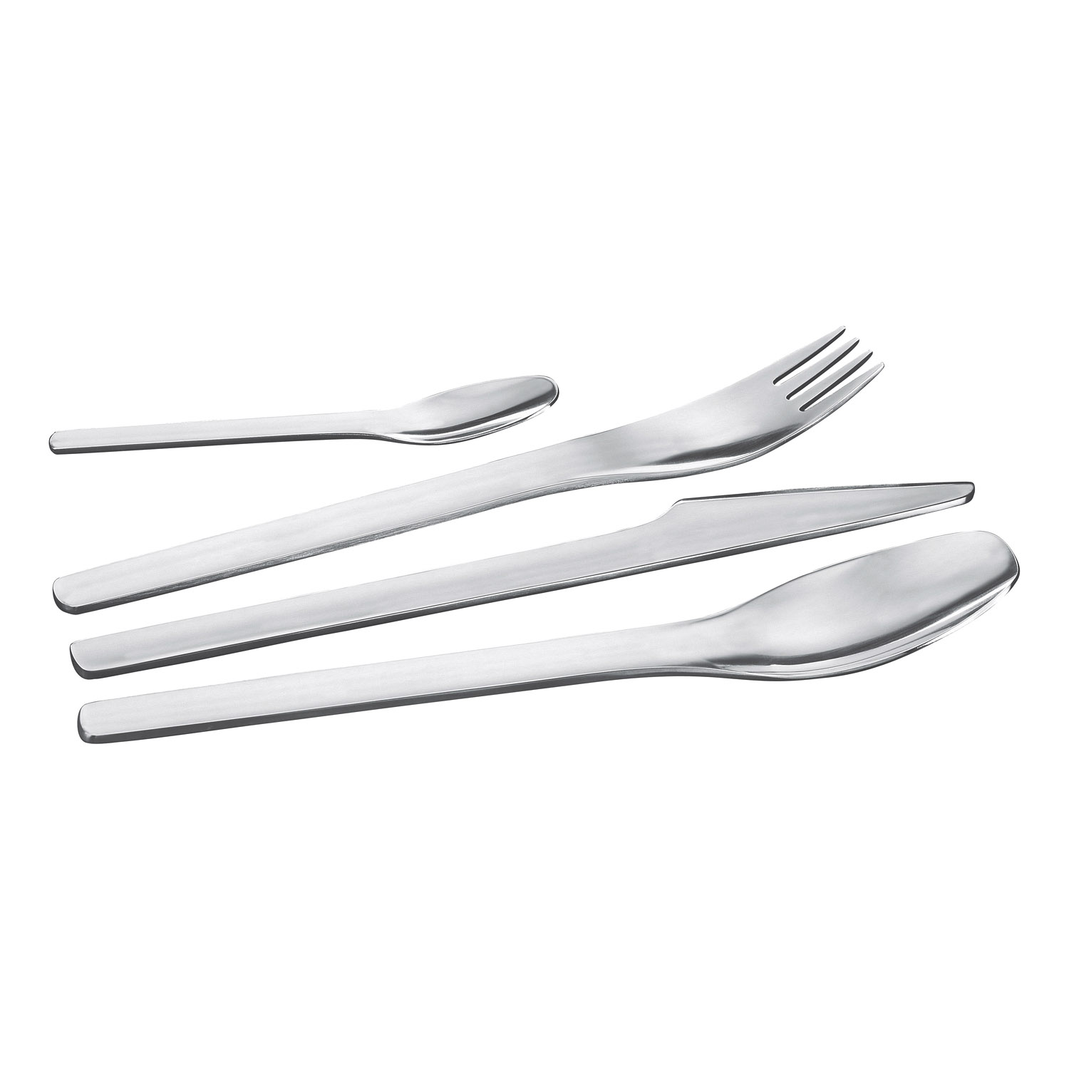 Theelepel EM 12 cm, zilver, roestvrij staal, Stelton